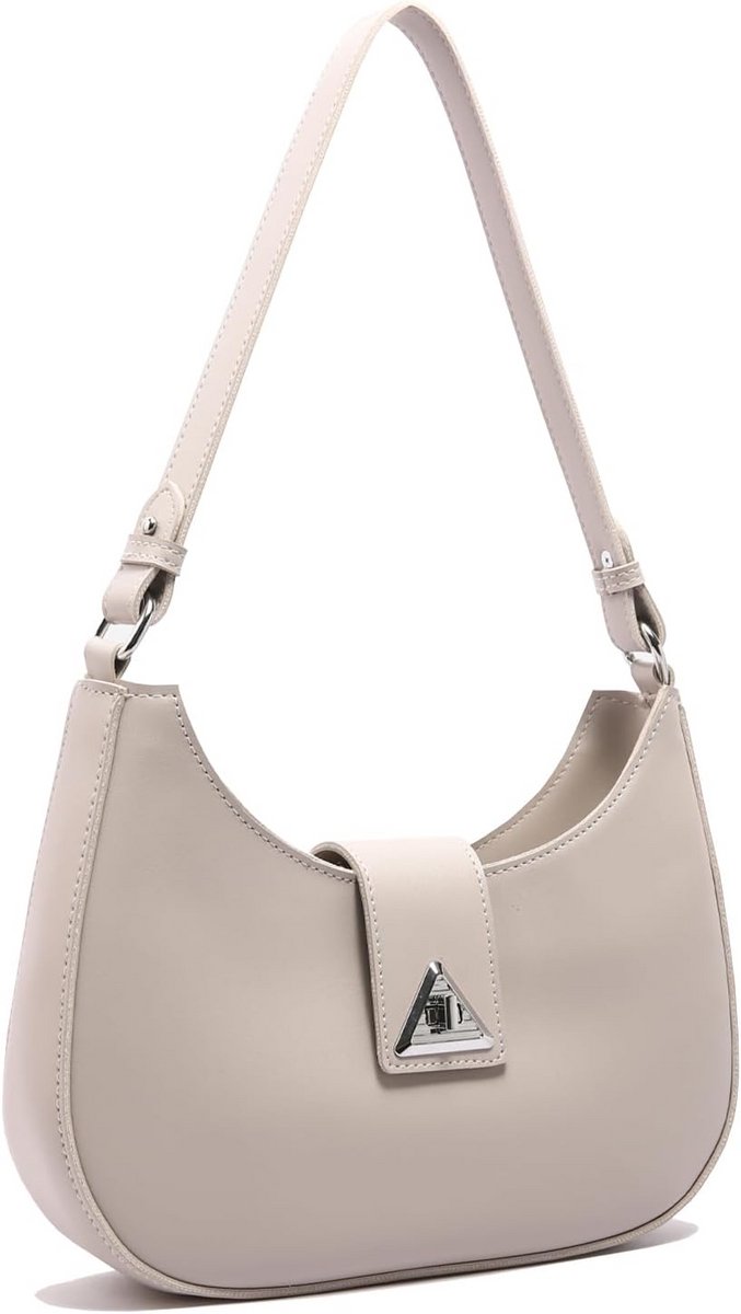 Elegante kleine schoudertas voor dames van PU-leer, veelzijdige clutch voor elke gelegenheid
