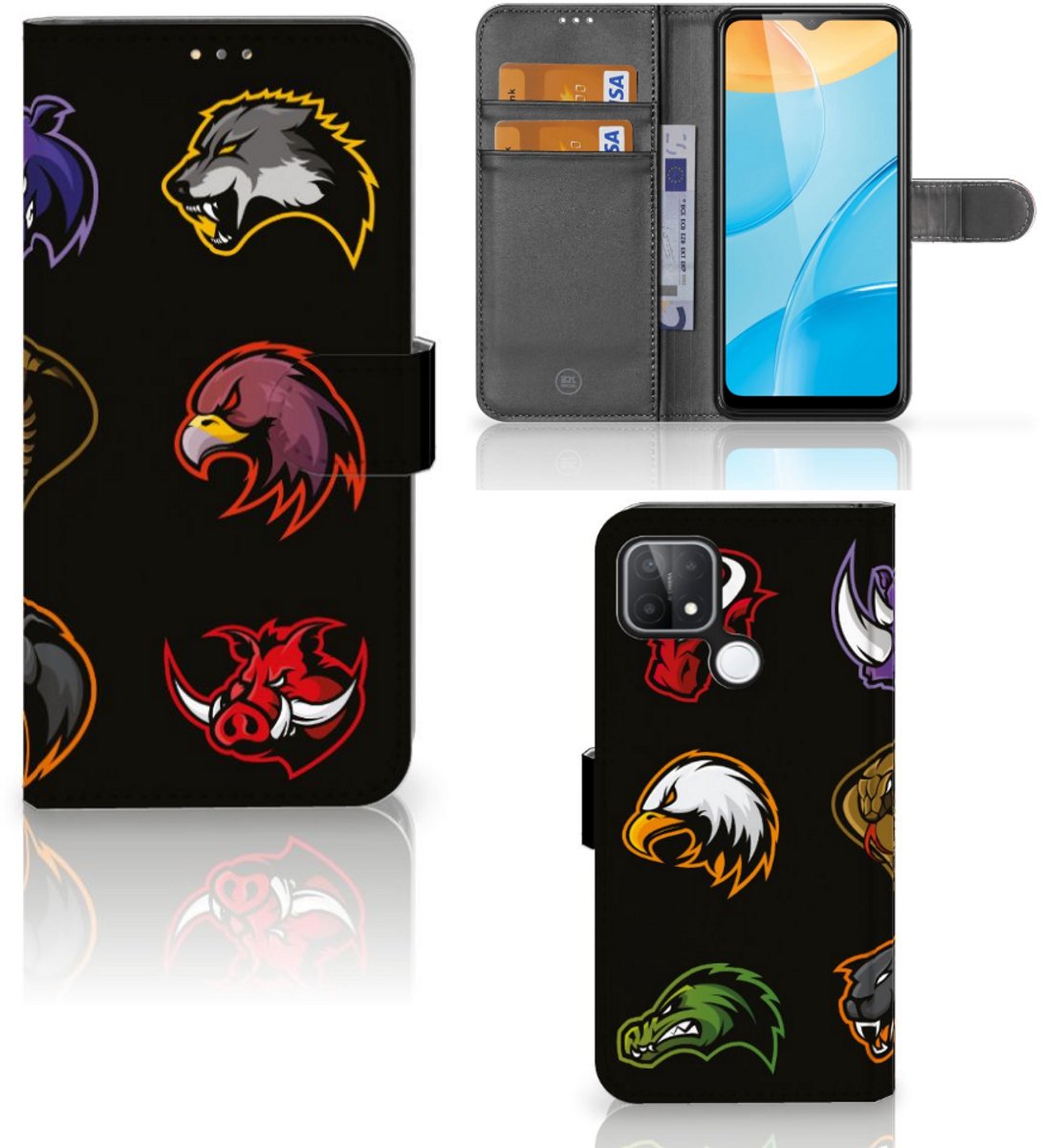 OPPO A15 Leuk Hoesje Cartoon
