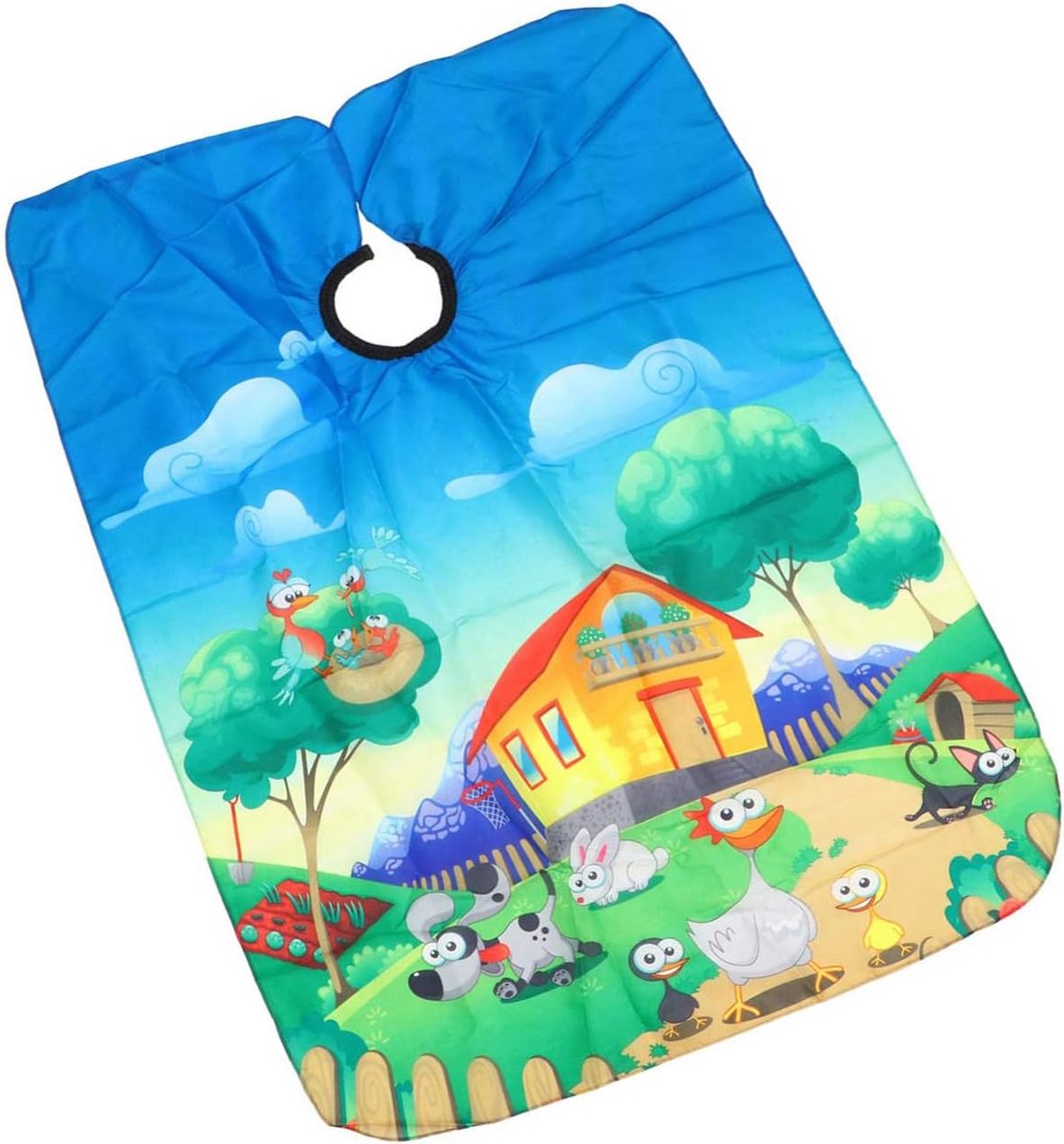Waterdichte Kapperscape voor Kinderen met Dierenpatroon