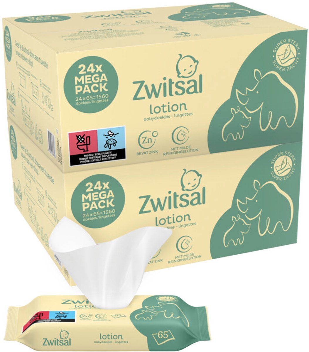Zwitsal Billendoekjes Lotion