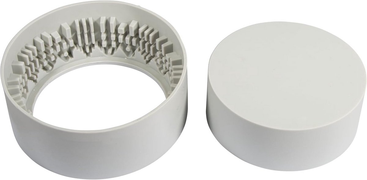 Siliconen gietvorm voor creatief beton en kunsthars - 13,2 cm diameter