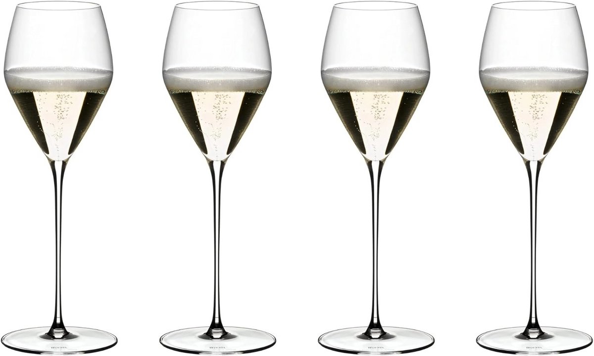 Champagne wijnglas voor optimale aroma's en smaakontwikkeling