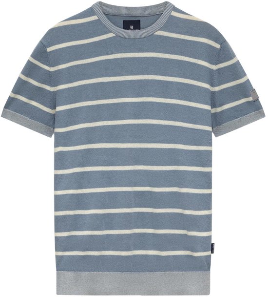 State of Art T-shirt Gebreid T Shirt Met Strepen 35216102 5311 Mannen Maat - XL