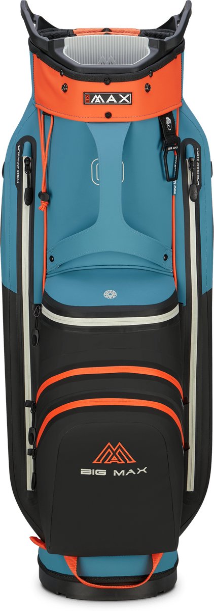 Big Max AQUA IPX Tour - Waterdichte Golftas - Cartbag - BLAUW Zwart van Big Max — afbeelding 5