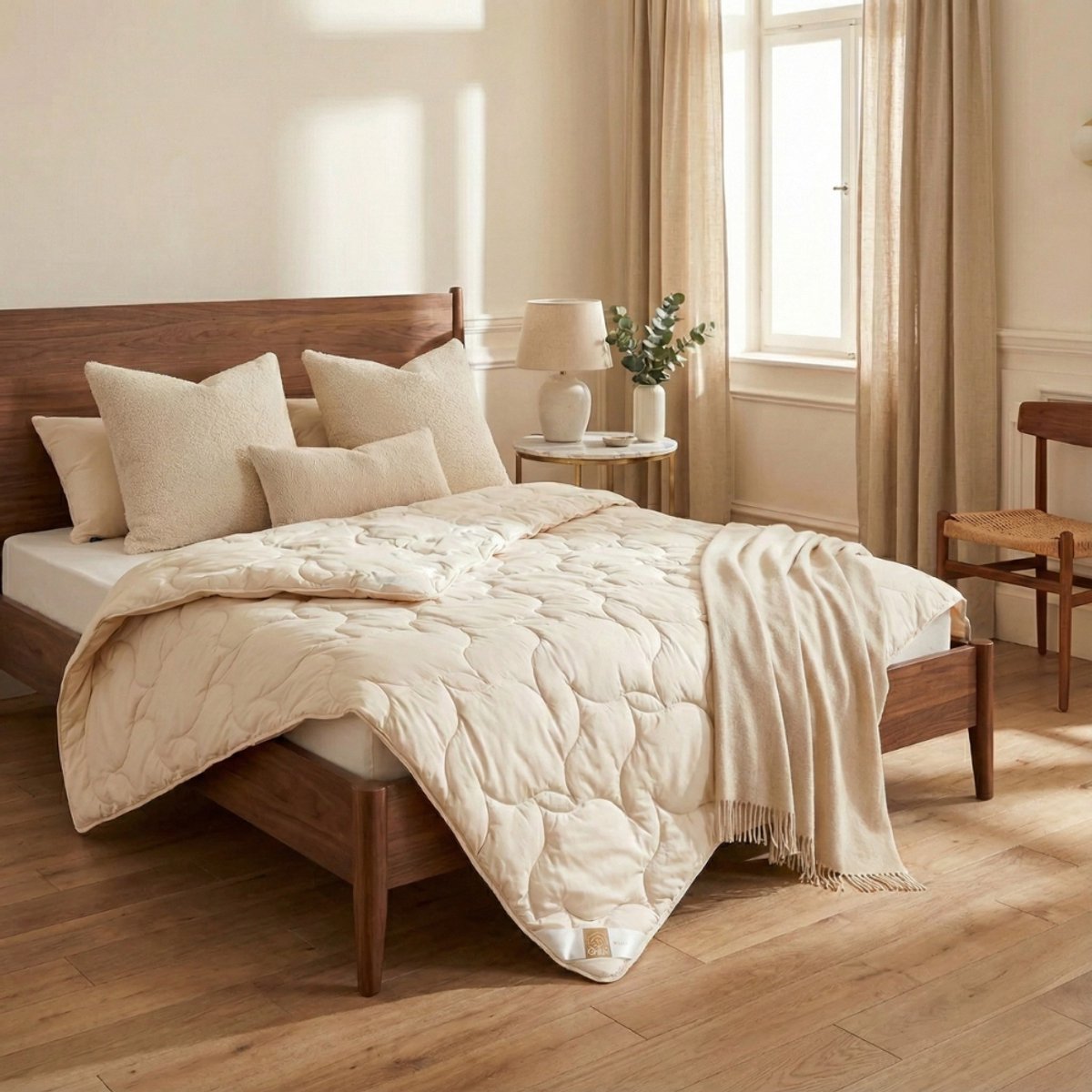 Kapok Winterdekbed - Silk Heaven - 260x220cm