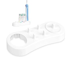 Support rechargeable pour brosse à dents électrique, 4 brossettes et chargeur