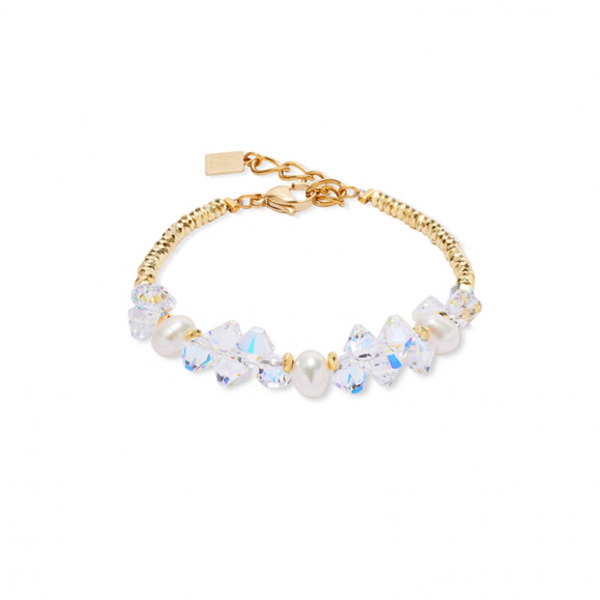 Coeur De Lion Crystal Armband Gold Gouden 18