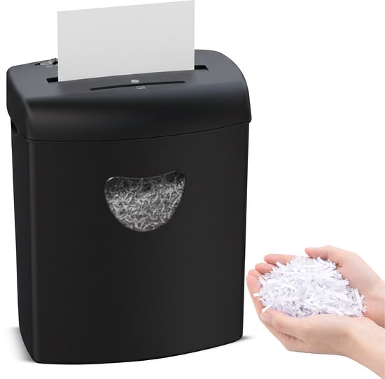 Papierversnipperaar- 6 vel - 7 mm - Kantoorartikelen online? | De