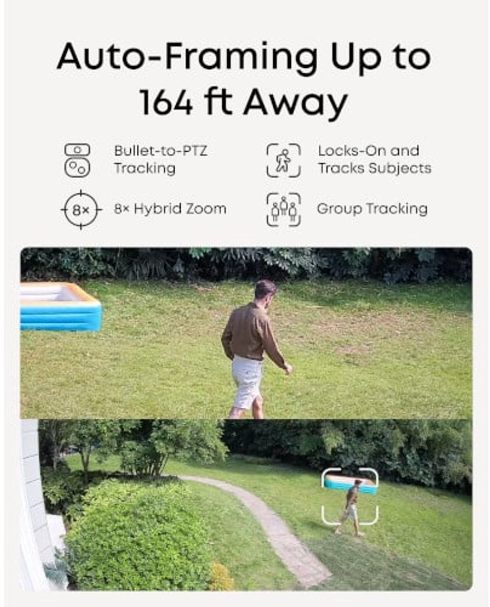 Eufy S4 Bullet-PTZ Camera 4K UHD - afbeelding 3