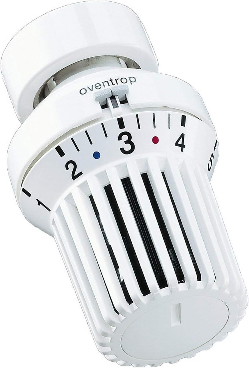 Thermostaatkop voor Radiator met M30x1,5 Schroefdraad - Wit