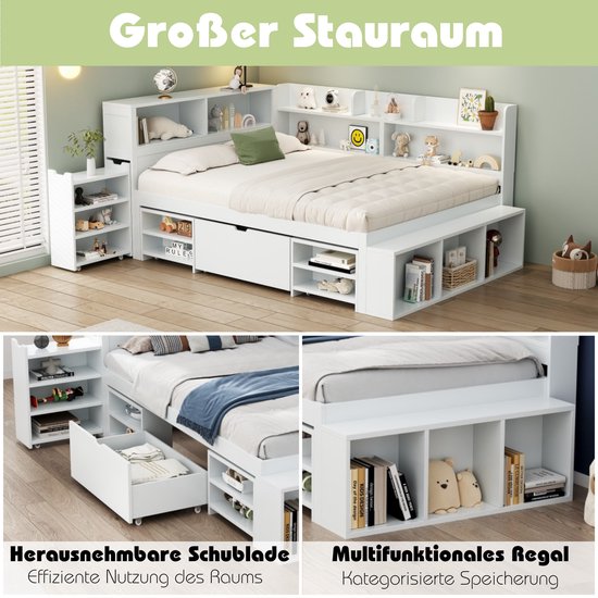 Opzoek naar een kinderbed met lade en matras? Eenhoorn