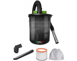 DVDSS® As stofzuiger- Stofzuiger voor de kachel - pallet stofzuiger - 10 L - 800 W - Zwart