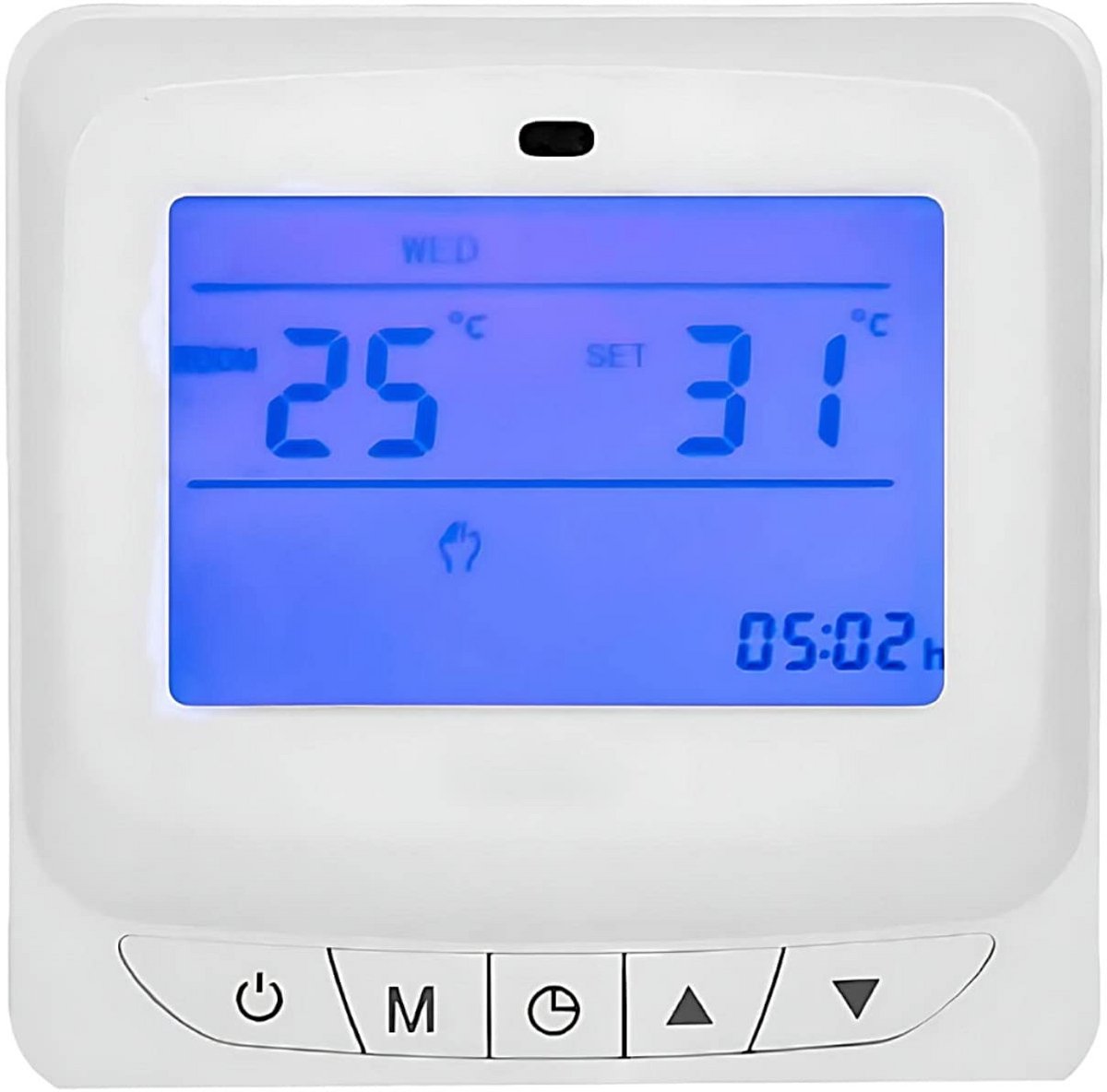 Programmeerbare Vloerverwarming Thermostaat met LCD Display & Tijdprogramma