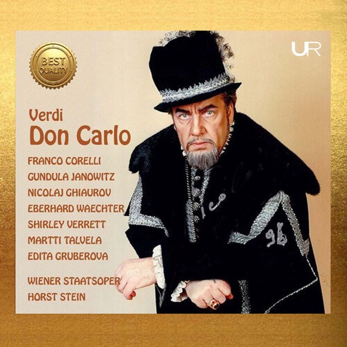 Wiener Staatsoper, Horst Stein - Giuseppe Verdi: Don Carlo (3 CD)
