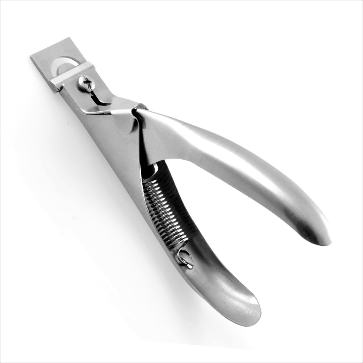 Nagelknipper - Kunstnagels knippen - Nagelschaar - Manicure - Nepnagels knippen - Nail clipper - 13 cm - RVS - Jonyx