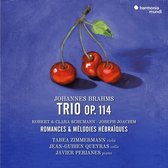 Johannes Brahms Trio Op. 114 albumhoes met drie rode kersen
