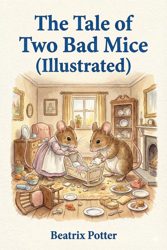 The Tale of Two Bad Mice (Illustrated) - cover