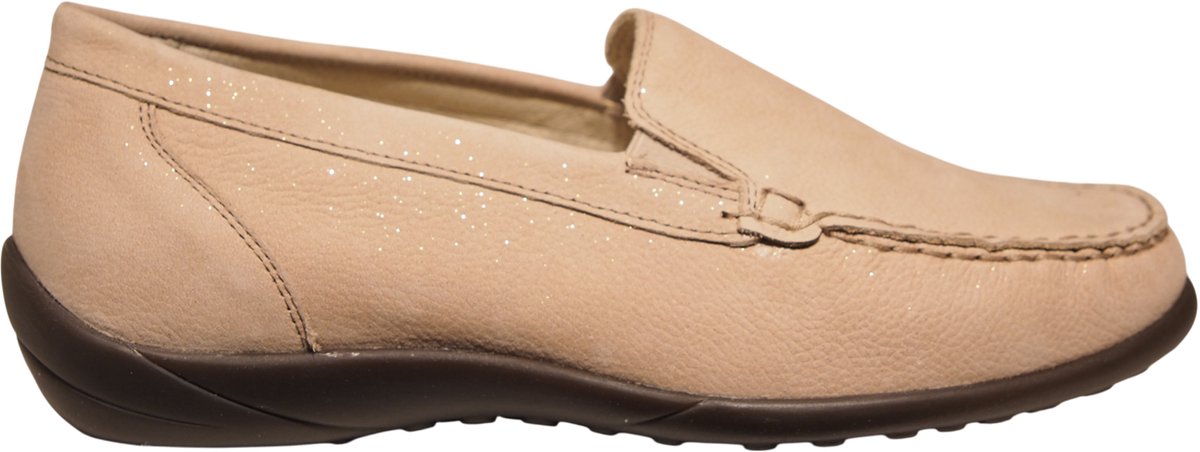 Waldlaufer 640004-189-060 dames instappers sportief maat 40 (6,5) beige