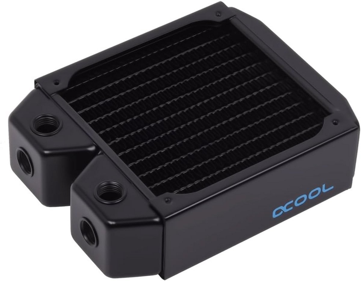 Hoogwaardige Koperen Waterkoeling Radiator 120mm Zwart voor PC
