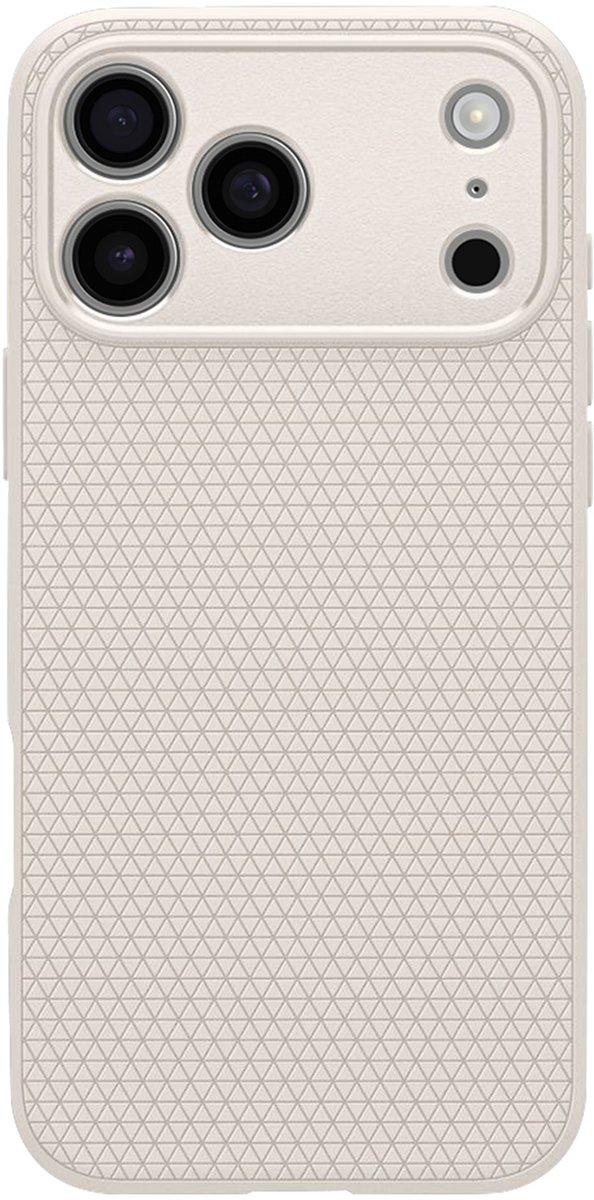 Spigen Liquid Air Backcover geschikt voor iPhone 17 Pro – Titanium