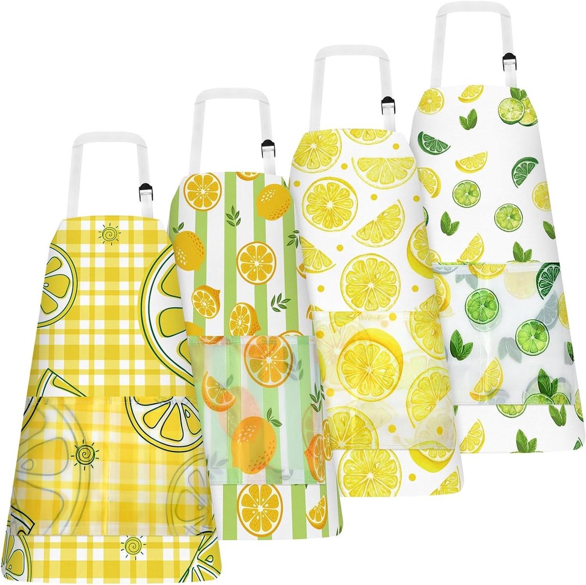 Schort voor Kinderen met Zakken en Verstelbare Strap voor Limonade Stand Benodigdheden.