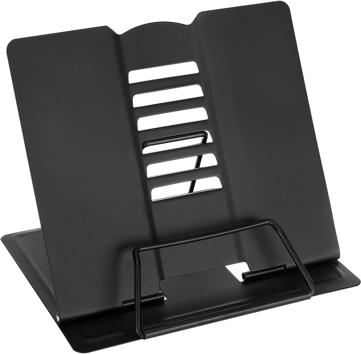 Verstelbare Metalen Boekenstandaard voor Lezen en Koken