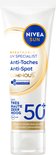 Tube Nivea Sun UV Specialist Anti-Taches Luminous SPF 50+. Hoge bescherming, brede UV-bescherming.