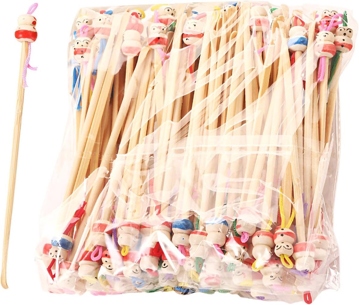 Oor Prikkers - Reinigingsset Hout - Persoonlijke Hygiëne - 100 Stuks Set - 12.5cm Lengte