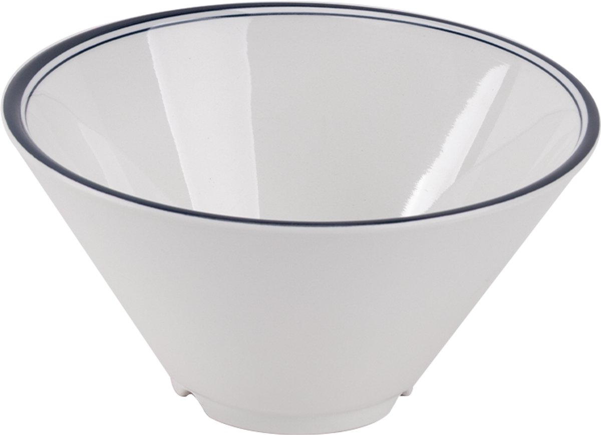 Mammoet Schaal Linee 12,5 cm – Melamine – Set van 6