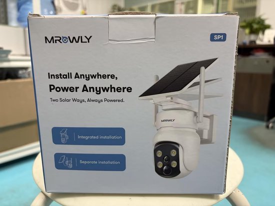 Bewakingscamera Buiten - Beveiligingscamera Set - Huis Beveiligen - 360 Graden Zicht - 2 Camera's - Wit — afbeelding 4