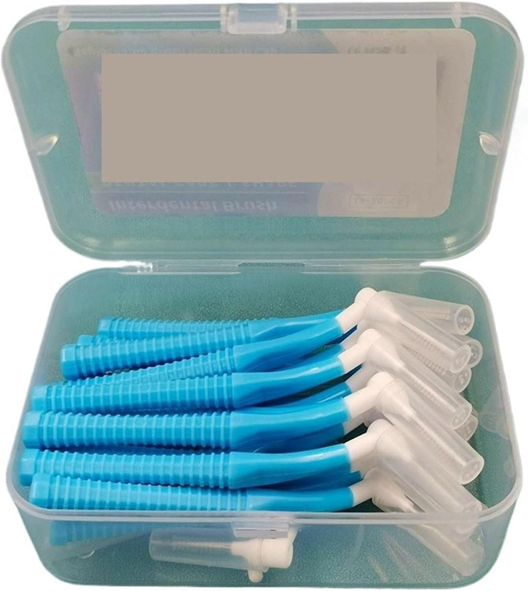 Interdentale Borsteltjes - Tandenstokers Floss - Mondhygiëne Verbeteren - L-vormige Handgreep - 20 Stuks