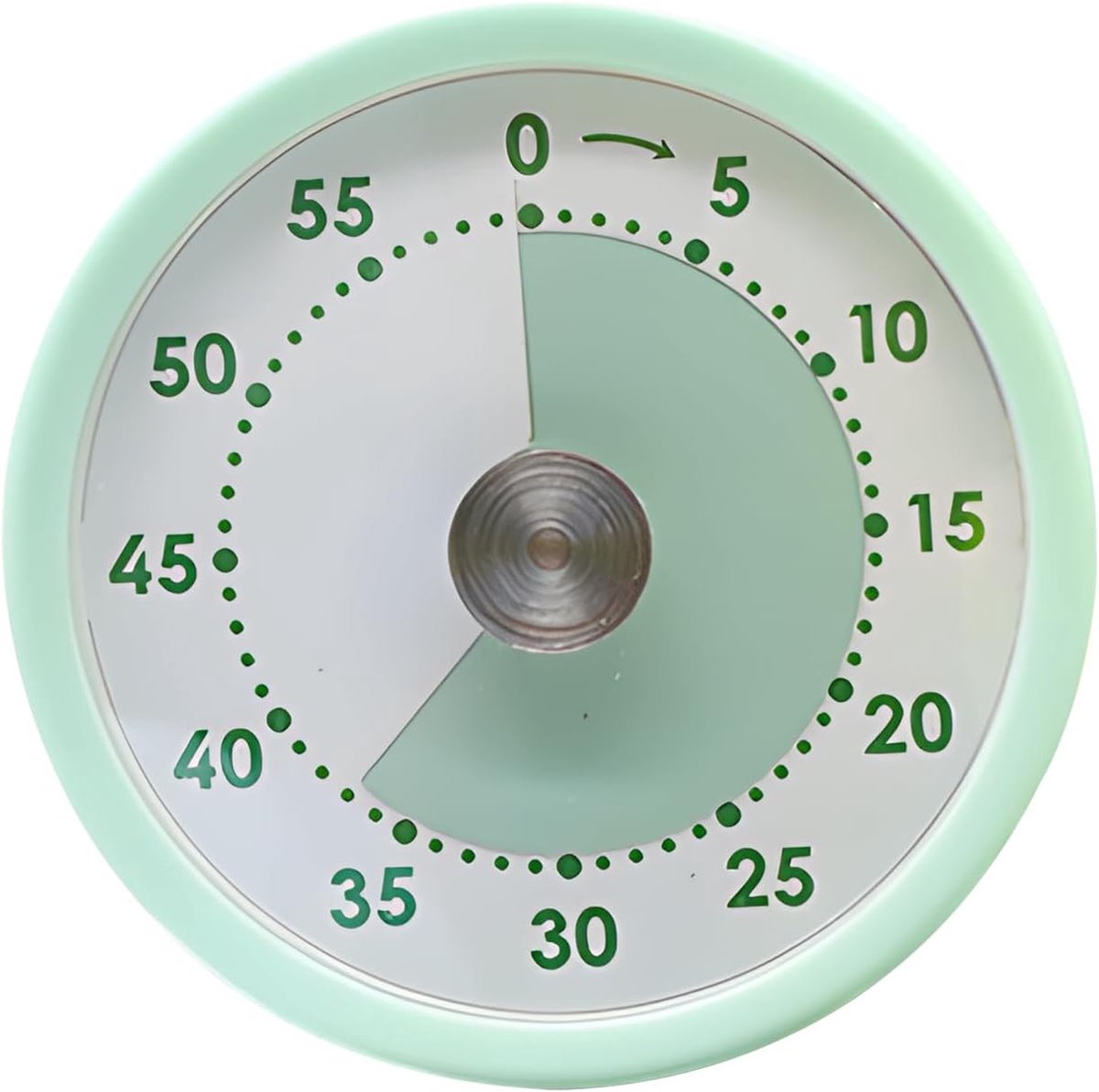 Visuele Timer - Aftellen Timer - Tijd Management - Stille Werking - 10x10x5 cm