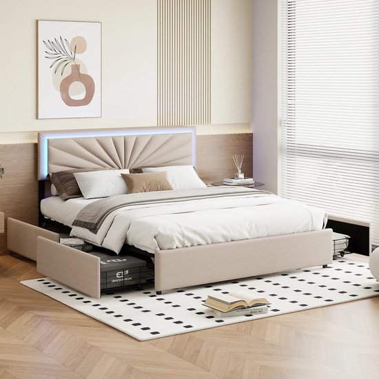 Loft 25 Opvouwbaar en waterdicht Z-bed, kubusmatras met sluiting en draaggreep, Futon voor gasten in de slaapkamer woonkamer, comfortabele en duurzame stoel (blauw Loft 25 Opvouwbaar en waterdicht Z-bed, kubusmatras met sluiting en draaggreep, Futon voor gasten in de slaapkamer woonkamer, comfortabele en duurzame stoel (blauw
