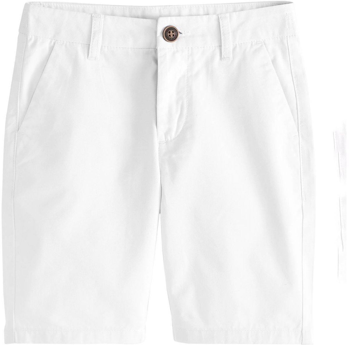 Next - Jongens - Chinoshort met standaard pasvorm - Wit