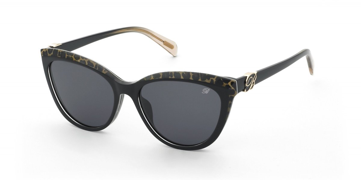 Blumarine SBM900 Leopardo+nero 56/17/140 WOMAN Zonnebrillen
