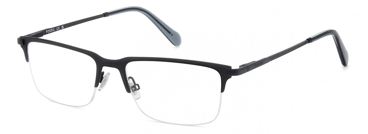 Fossil FOS 7186/G Matte black 53/18/145 MAN Brilmonturen