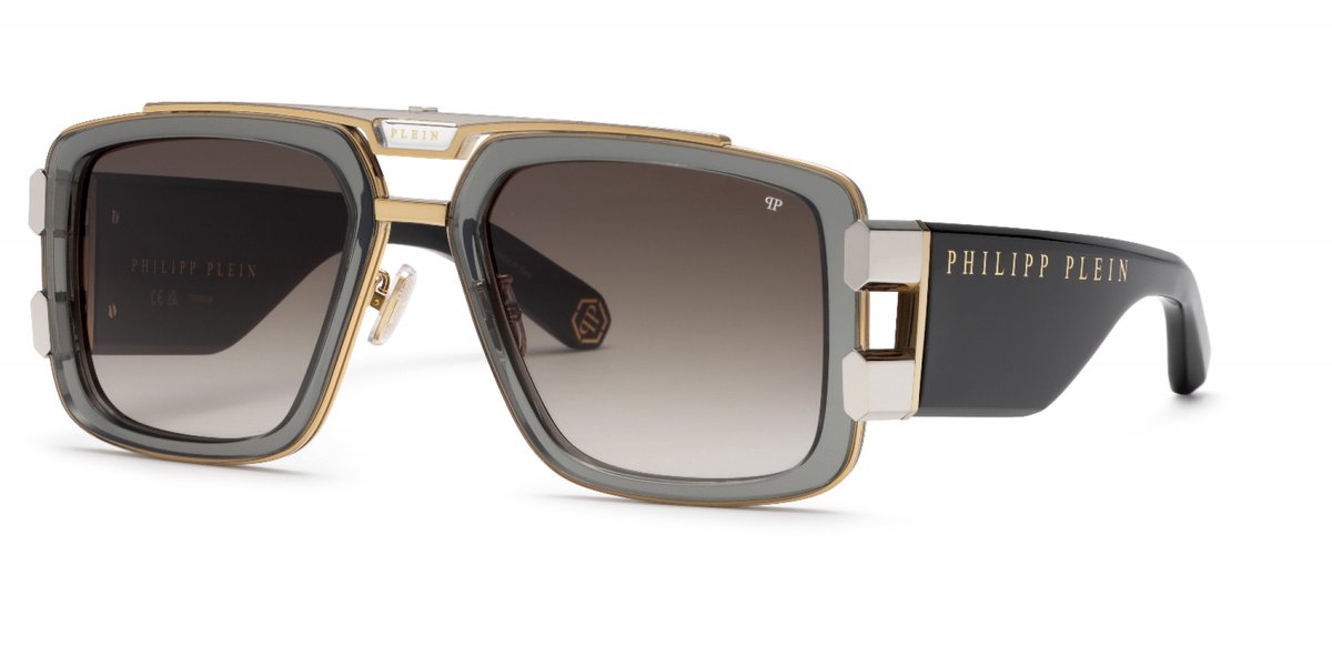 Philipp Plein SPP128M Oro rose' lucido c/parti palladio lucido 58/21/145 MAN Zonnebrillen