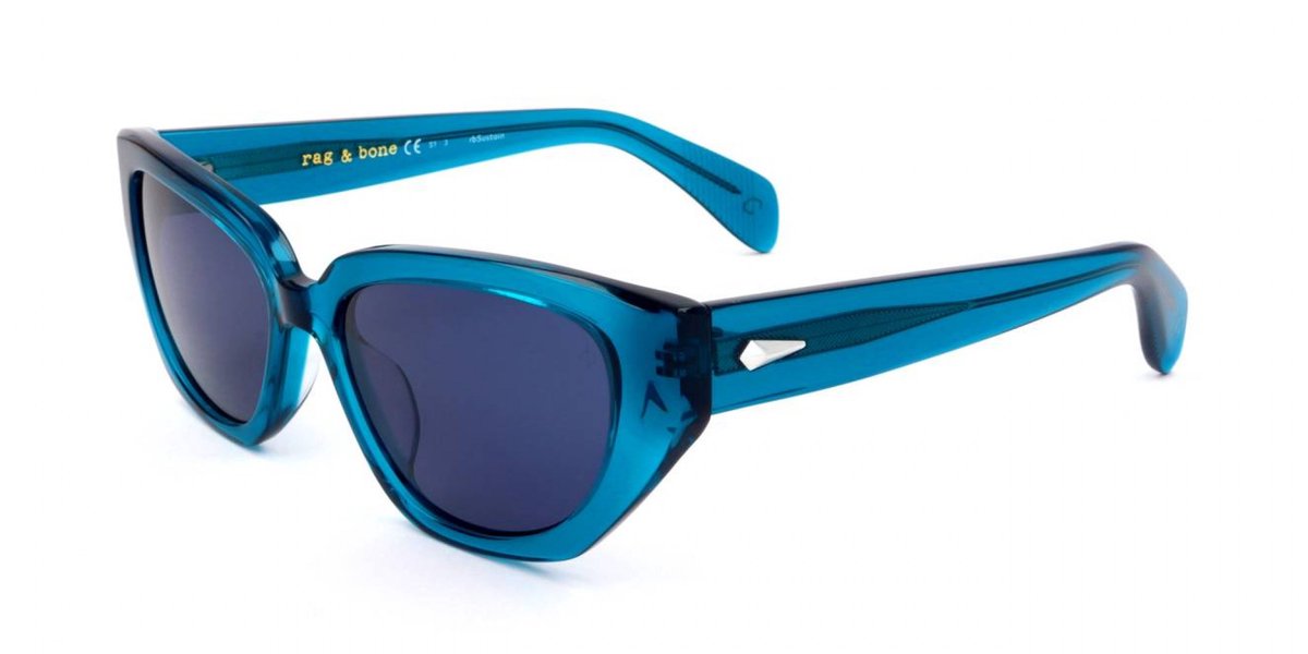 Rag & Bone RNB1055/S Blue 54/16/135 WOMAN Zonnebrillen