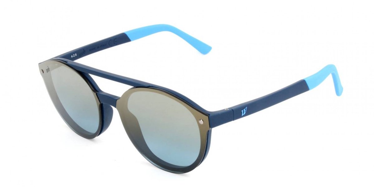 Web WE0184 Matte blue 61/12/140 UNISEX Zonnebrillen