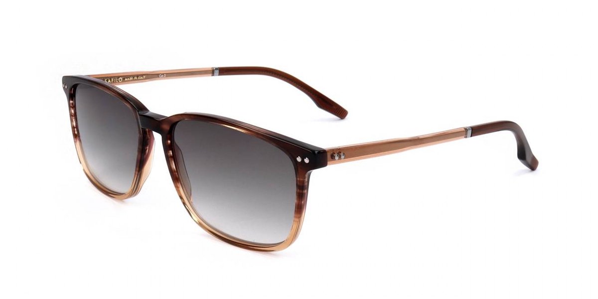 Safilo TRATTO 11/S Brown orange 55/16/145 MAN Zonnebrillen