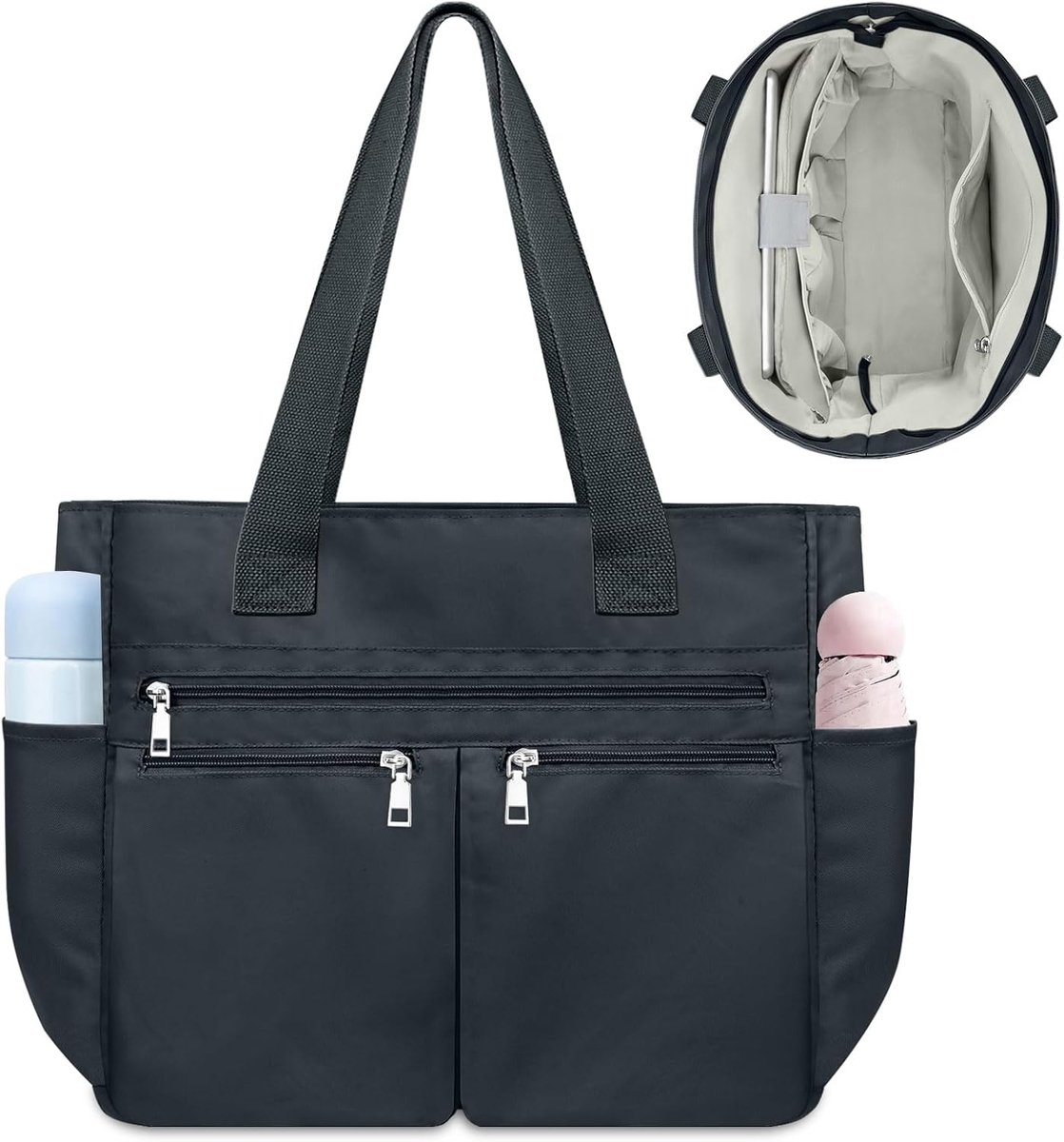 Dames Tote Bag - Grote Handtas - Werk Reizen Shopping - Waterproof Nylon Materiaal