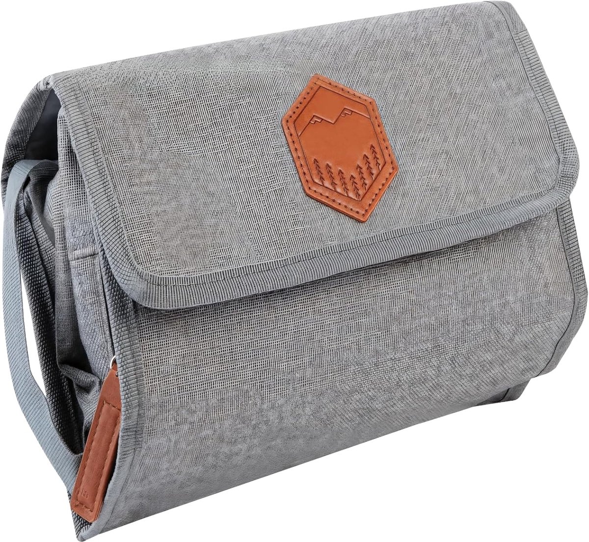 Drievoudige Luiertas Organizer - Moeder Tas - Baby Verzorging - Waterdichte Stof - Compact Ontwerp - Grijs