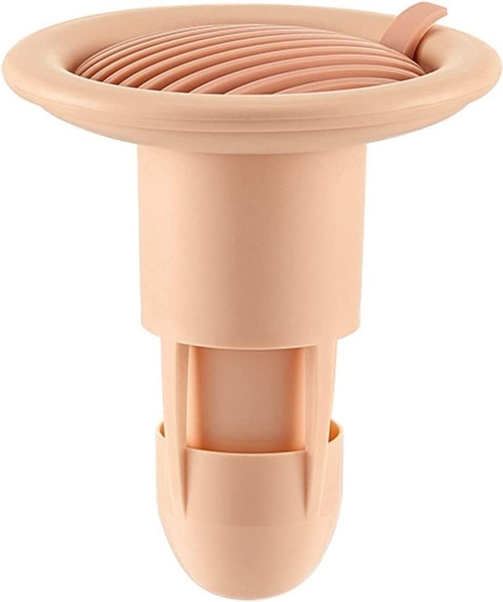 Doucheafvoer Haarvanger - Putdeksel Rioolplug - Afvoer Beschermen - Insectproof Geurfilter - Blauw
