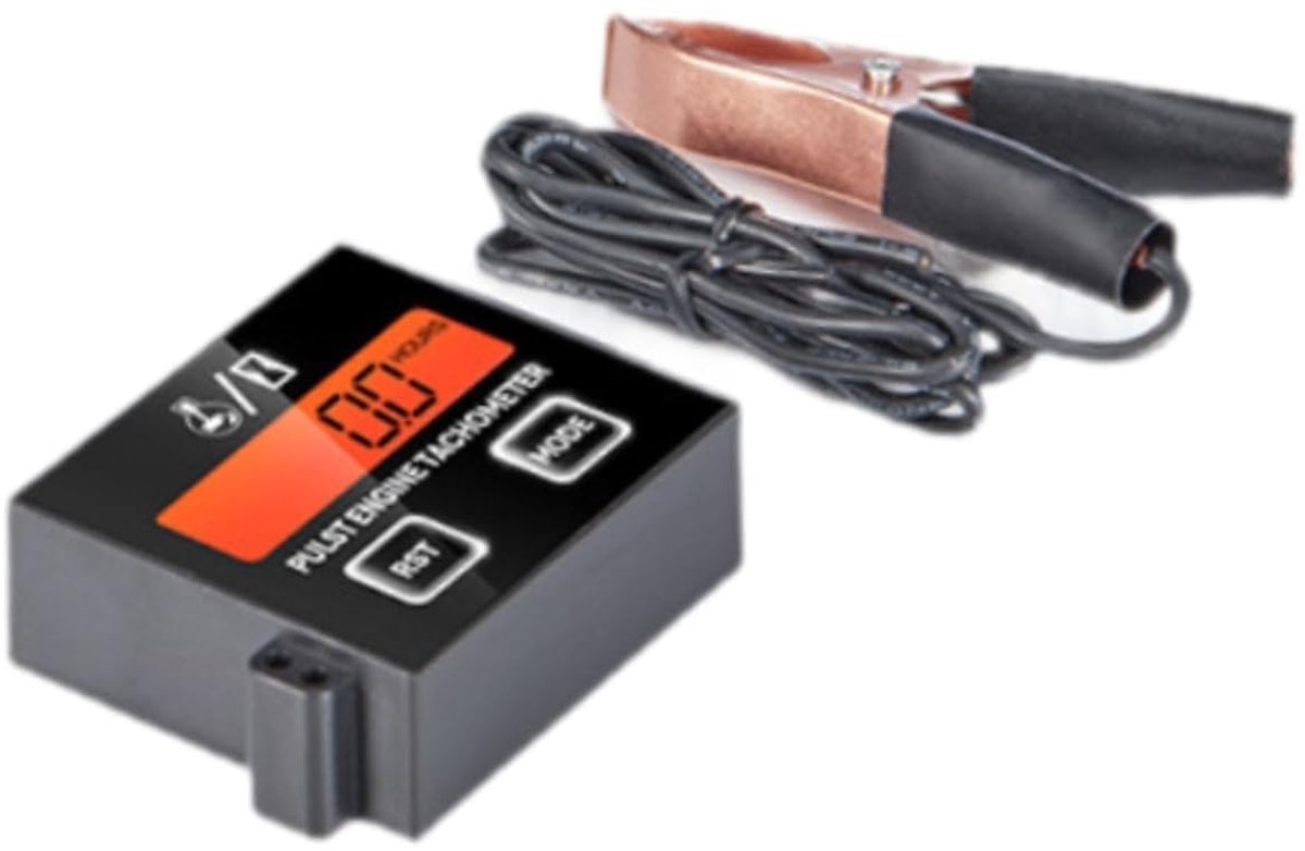 Digitale Toerenteller - Motor Meter - Motoren Meten - Waterdicht LCD Scherm - 5.2x4.66x1.9 cm