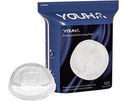 Zoogcompressen Borstcompressen - Borstvoeding Ondersteuning - Ultradun En Discreet - 120 - Wit - 120 stuks