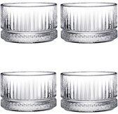 Pasabahce Timeless 520205 Longdrink Glas Wassergläser Kristall Design 4 Er Set Transparent 365 Ml Pasabahce