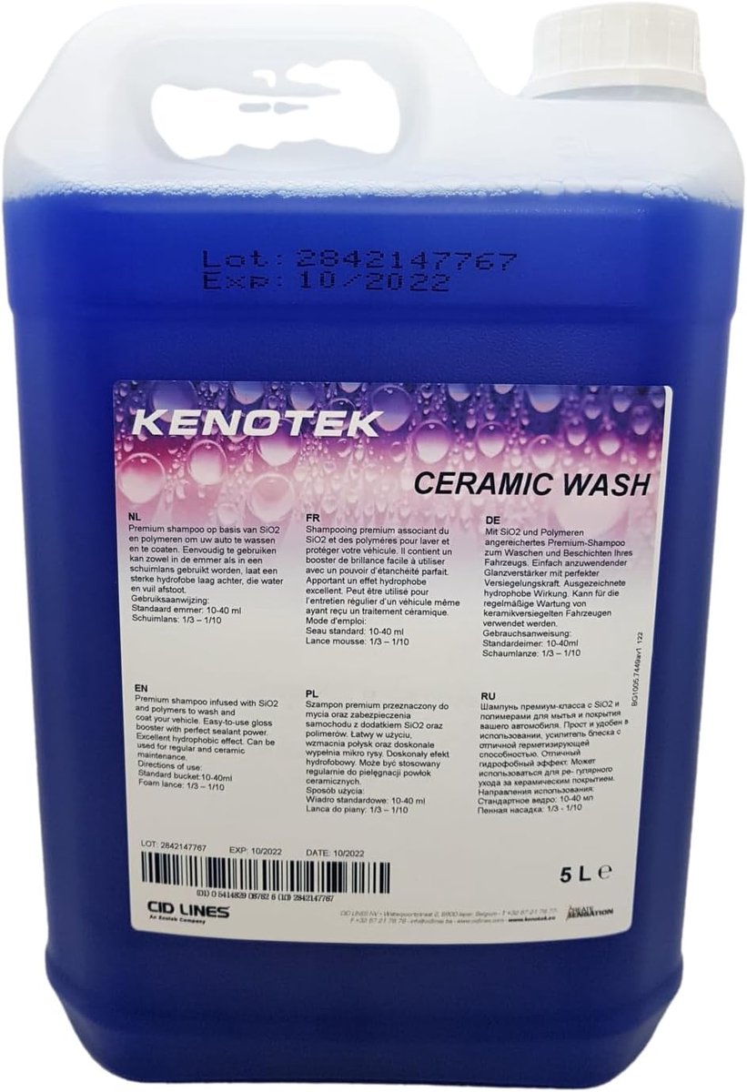 Keramische Coating - Auto Bescherming - Glans Herstellen - Langdurige Bescherming - 5 Liter