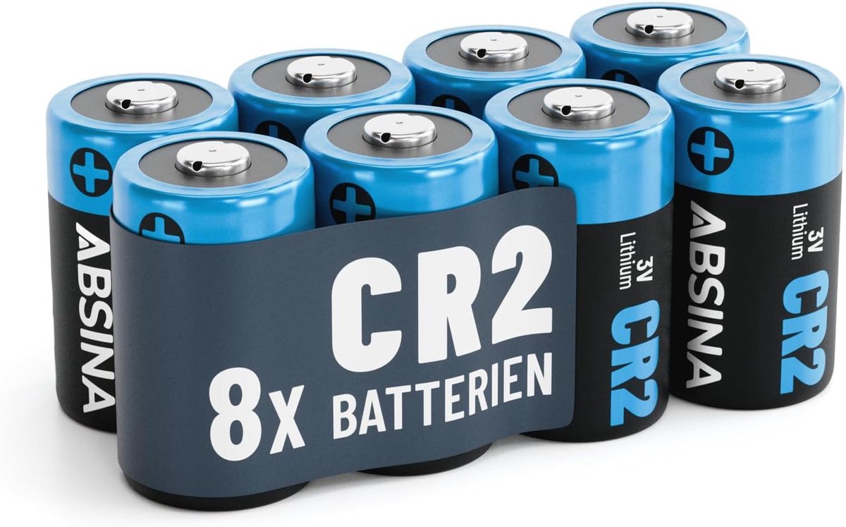 Lithium Batterijen - Knoopcel Batterijen - Camera Gebruik - Hoge Capaciteit - 8 Stuks