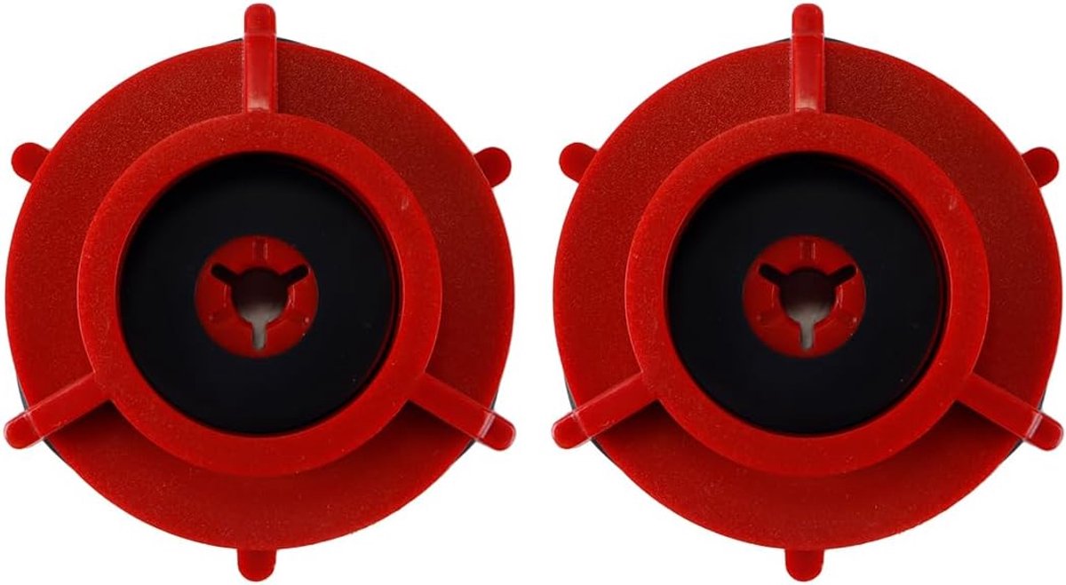 Adapter Set - Opname Standaard - Audio Apparatuur - Stevige Constructie - 85 x 21 mm - Rood