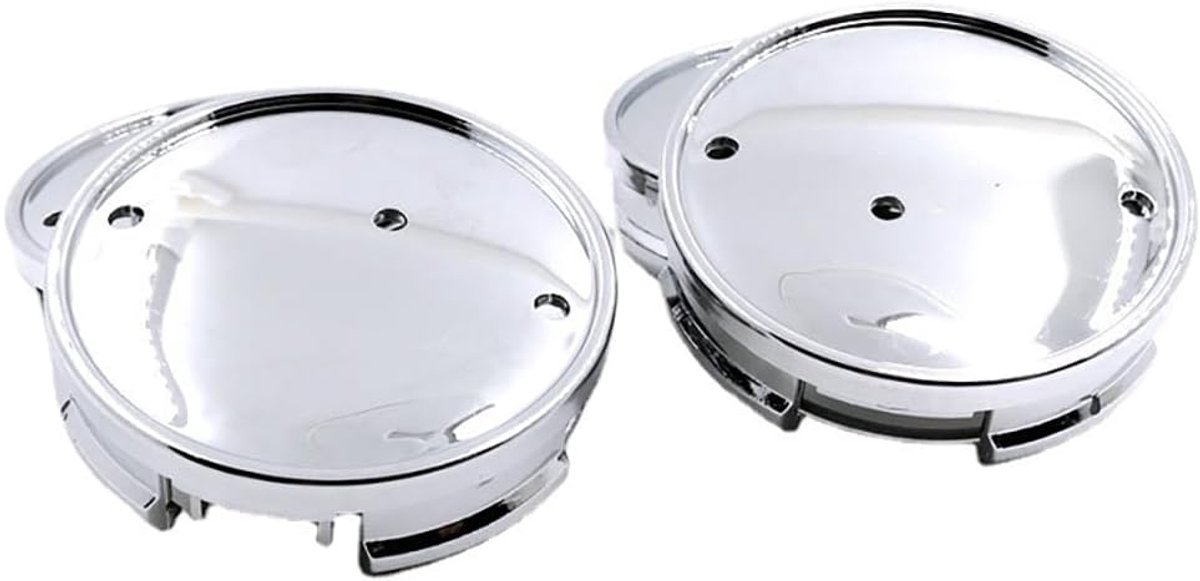 Wielnaafdoppen Set - Naafdoppen Wielen - Auto Tuning - Eenvoudige Montage - OD 62MM ID 62MM - Zwart